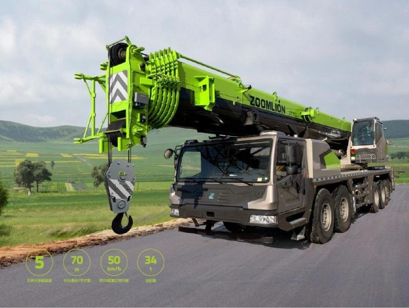 Zoomlion New Design 95t Hydraulic Boom Mobile Truck Crane Ztc950e753