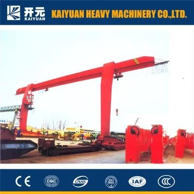 25t Factory Outlet Widely Used Single Girder Gantry Crane with Electric Hoist
