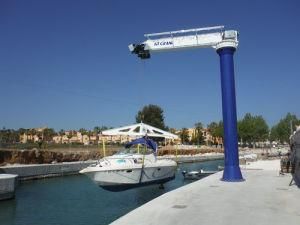 Pillar Slewing Jib Crane for Lifting Boat