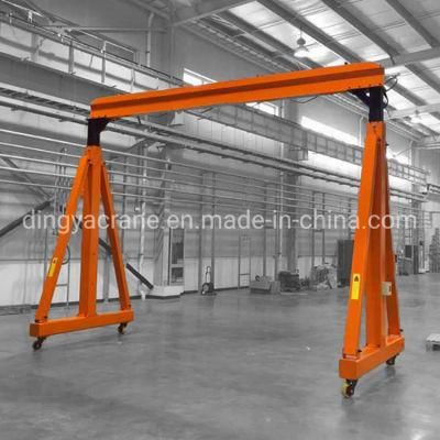 Widely Used Gantry Crane 3 Ton Portable in Stock