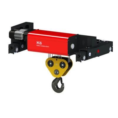 Electric Crane Hoist Double Girder 10 Ton Wire Rope Air Hoist