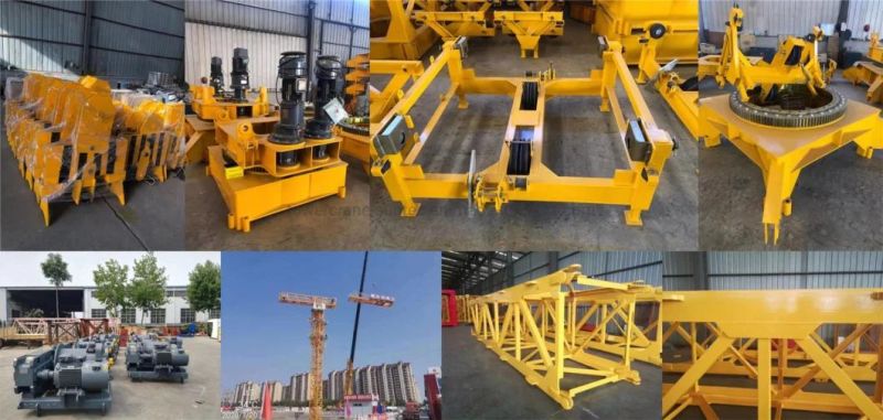 Suntec Brand Tower Crane Max Load 8 Tons and Boom 60m Construction Machinery Tower Crane (more models for sale)