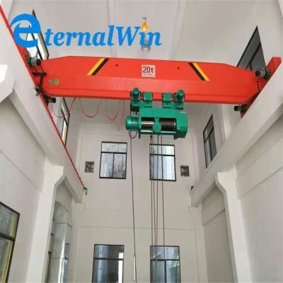 High Safety Electric Control Cargo Lifting Machine Portable Crane Travelling 5 Ton Bridge Crane Overhead Crane