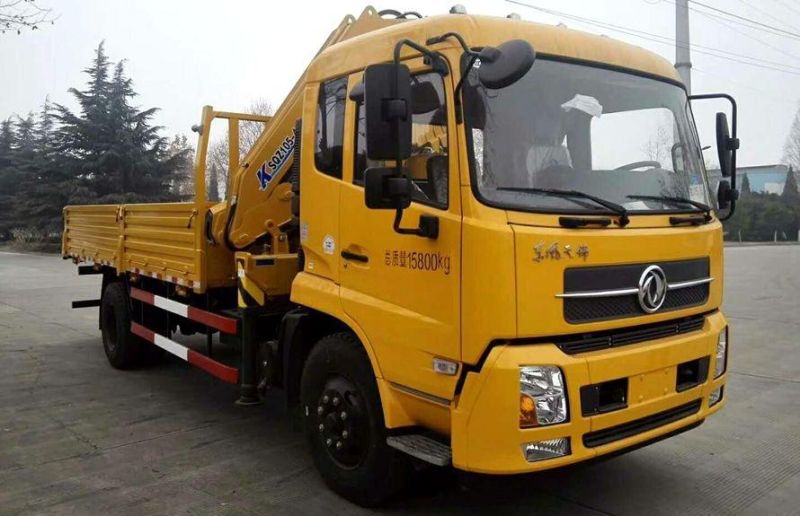 6t 7t 8t Dongfeng Foton HOWO Lifting Machinery Hydraulic Hois Ting Knuckle Ceane Truck Lorry Mounted Crane Truck Mounted Lifting Conveyor Truck