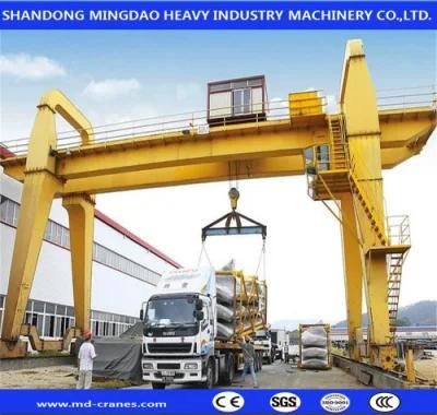 Box Type Double Girder Side Gantry Crane for Port Shipyard Railway Station Pier