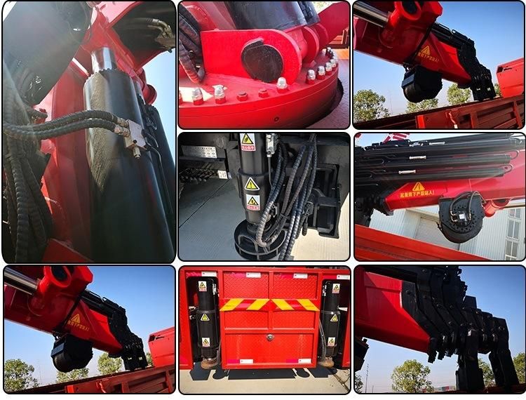 Factory Promotion 60tons Truck Mounted Crane with HOWO Tractor