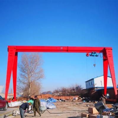 Dy Factory Euro Single Girder 25t 35t 50t Mh Gantry Crane