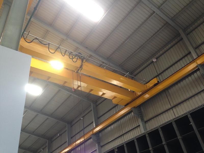 16ton Single Beam Overhead Crane with Electric Hoist