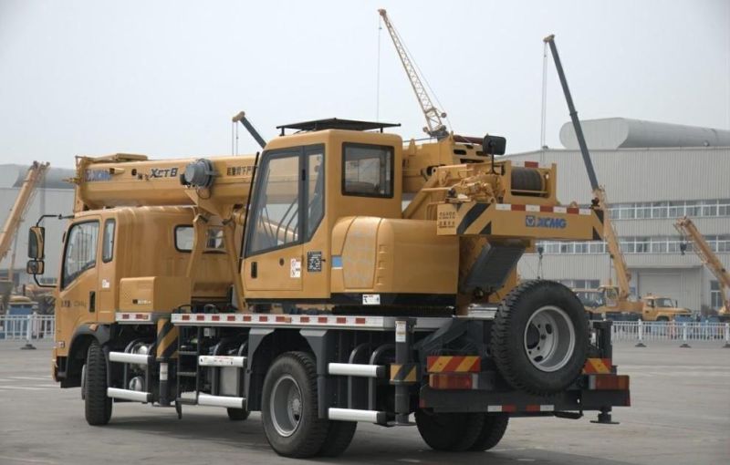 8 Tons Small Telescopic Boom Xct8l4 Mobile Crane