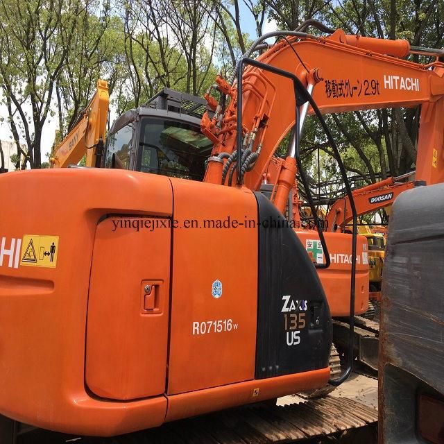 Good Condition Used Hitachi Zx135 Excavator Made in Japan for Hot Sale