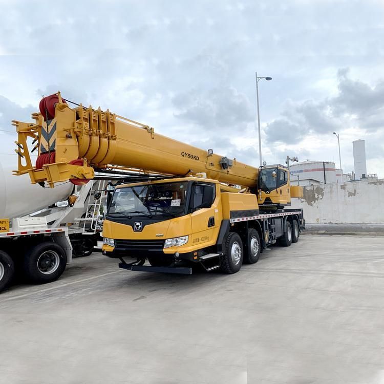 50 Tons Truck Crane Qy50kd with Good Quality Spare Parts