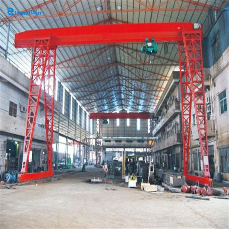 20ton F Insulation Class China Cheap Single Girder Gantry Crane Price Manufacture