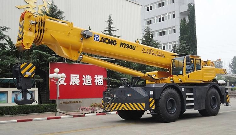 XCMG Official 90 Ton Rough Terrain Crane Rt90u