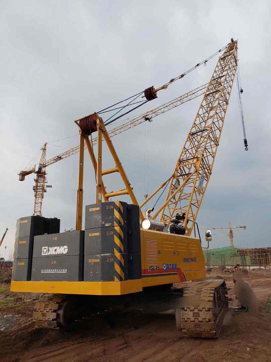75 Ton Hydraulic Crawler Crane Xgc75 Price
