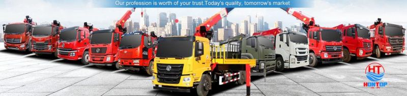 8 Ton Telescopic Crane Truck Boom Crane Hydraulic Cheap 4X2 Dongfeng Truck with Crane