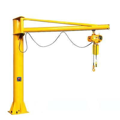 4t Floor Mounted Jib Cranes Electric Lifting Equipment