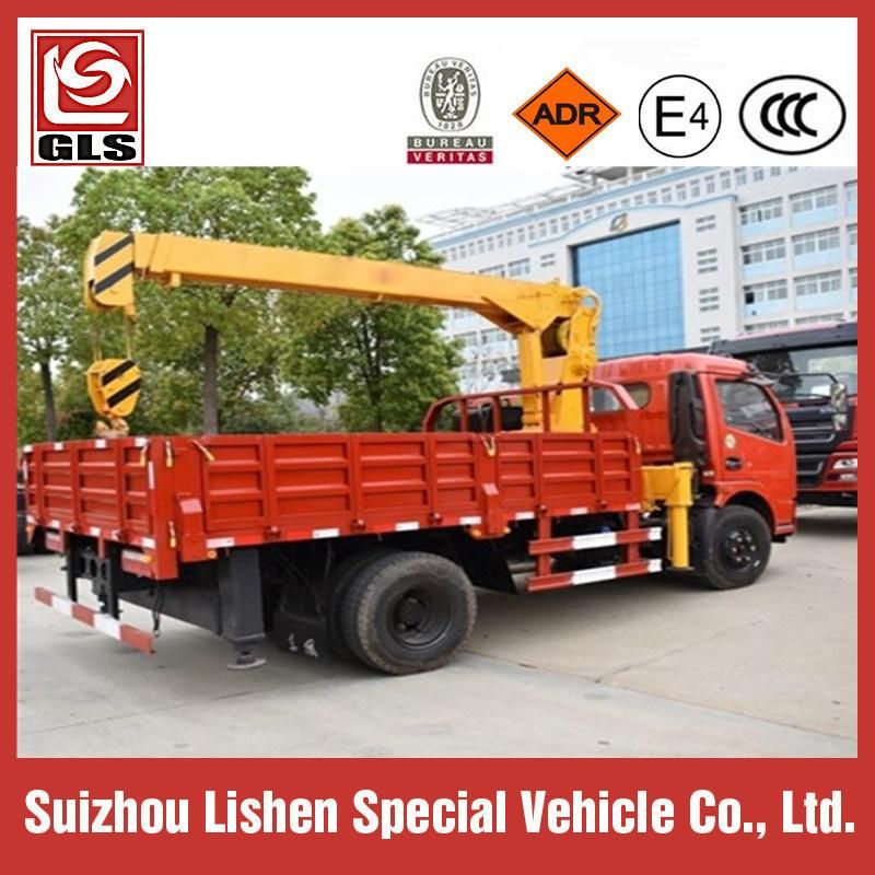 Dongfeng 4X2 2ton/3.2ton Small Truck Mounted Crane, Truck with Crane on Sale