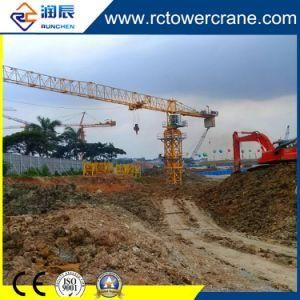 60m Boom 8 Ton Self Erecting Topless Tower Crane for Square Construction