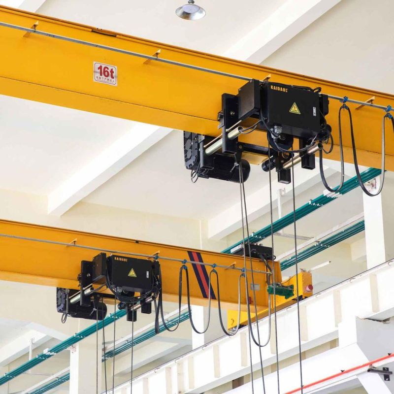 Elk Supply Electric Hoist Liting Overhead Single Beam Bridge Crane