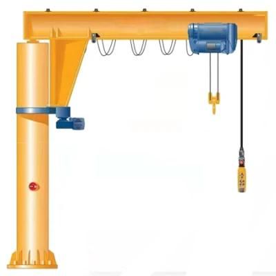 Single Column Swing Jib Cantilever Crane 5t Lifting Equipment on Sale