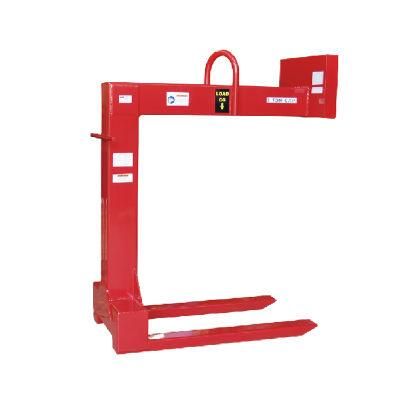 Counter Balanced Truck Lifting Converts Overhead Crane Fork