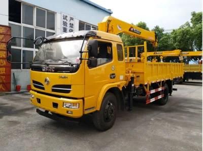 China Construction Machine 2ton 3ton 3.2ton Hydraulic Engine Crawler Crane Tower Mobile Truck Crane Telescopic Boom Crane Mounted with Truck