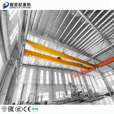 Dy Factory 16ton Electric Double Girder Bridge Crane Overhead