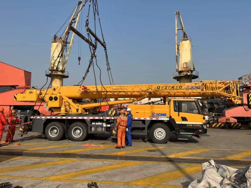 New Crane 25ton Qy25K5d Mobile Truck Crane Price in Uzebekistan