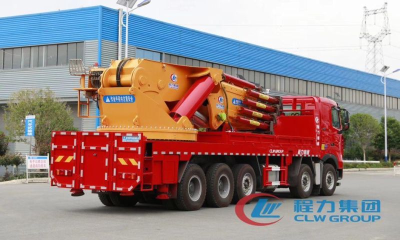 HOWO China Military Quality Heavy Duty 100ton Truck Crane 120tons Truck Mounted Crane Lorry-Mounted Crane