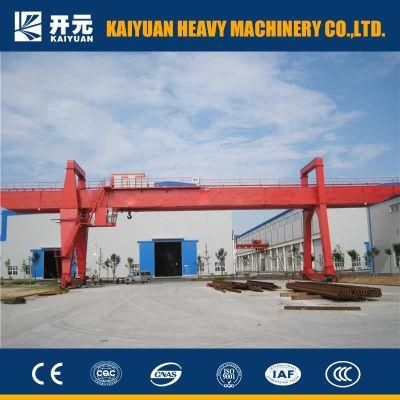 Double Girder Mobile Container Gantry Crane and Goliath Crane 12 Ton with Ground Beam Travelling