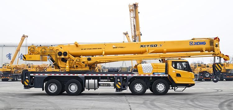 XCMG Official 50 Ton Construction Truck Crane Xct50_Y