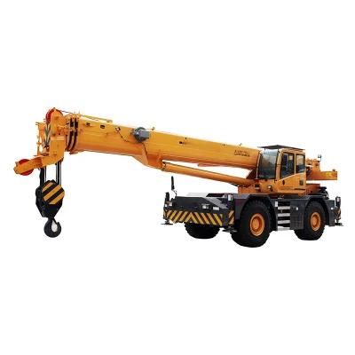 2022 New Rt50 50 Ton Rough Terrain Mobile Crane with 38m Main Boom