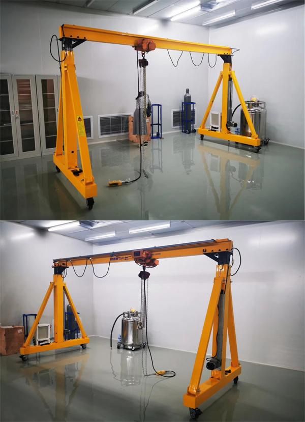 5 Tons Customized Light Duty Portable Gantry Crane