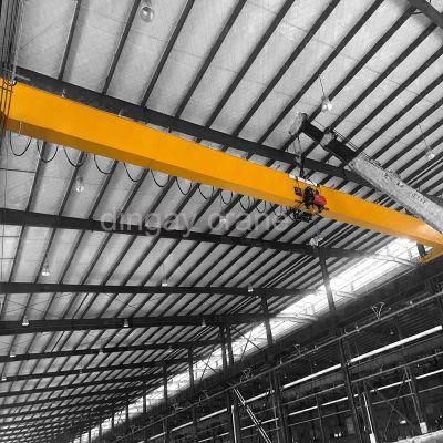 Dy Workshop Hoist Double Beam 5 Ton Overhead Bridge Crane