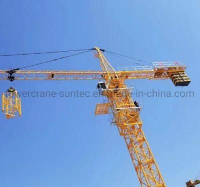 Construction Tower Crane 10t Qtz125 Self-Supporting Tower Crane Boom 65m More Models for Sale