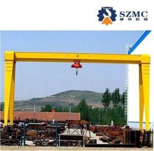 3t - 32t Single Girder Outdoors Rail Mounted Gantry Crane with CE Approval (MH)