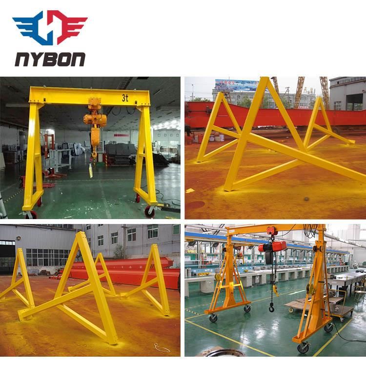 Light Weight Workshop Portable Adjustable Gantry Crane