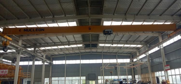 1-20t Fem Standard Electric Single Girder Overhead Traveling Crane