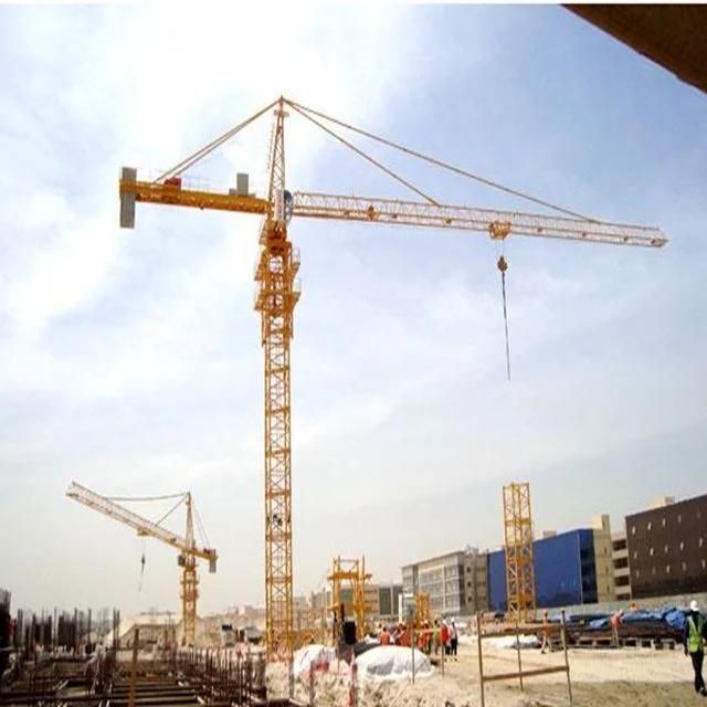 Hot Sale Low Price Tc6015-8 Qtz125 Tower Crane with Ce in Dubai