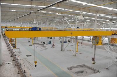 Motor-Driven Traveling 20 Ton Double Girder Overhead Crane