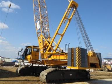 High Quality 80t Mini Crawler Crane Quy80e Crawling Crane