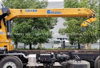 China Brand Truck Mounted Crane Telescoping Boom Hydraulic Crane Gsqs300-4