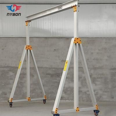 Aluminium Structure Mini Gantry Crane 1 Ton 2 Ton 3 Ton and 5 Ton