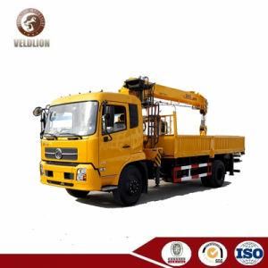 Dongfeng Kingrun 4 Tons 5 Tons 6 Tons Straight Arm Truck Mounted Crane Mobile Truck with Cranes for Sale