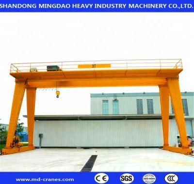 China Manufactourer 10t 20t Single Girder Gantry Crane with Elctric Hoist Factory Direct