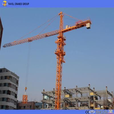 Qtz80-Jib Length 6010 Tower Crane for Construction Engineering Building
