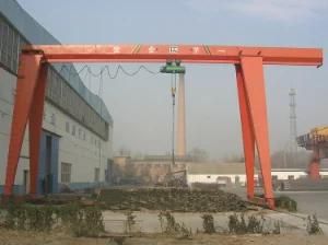 Widely Used in Factory Workshop Warehouse Rail Mounted Mobile Single Girder Gantry Crane 10t