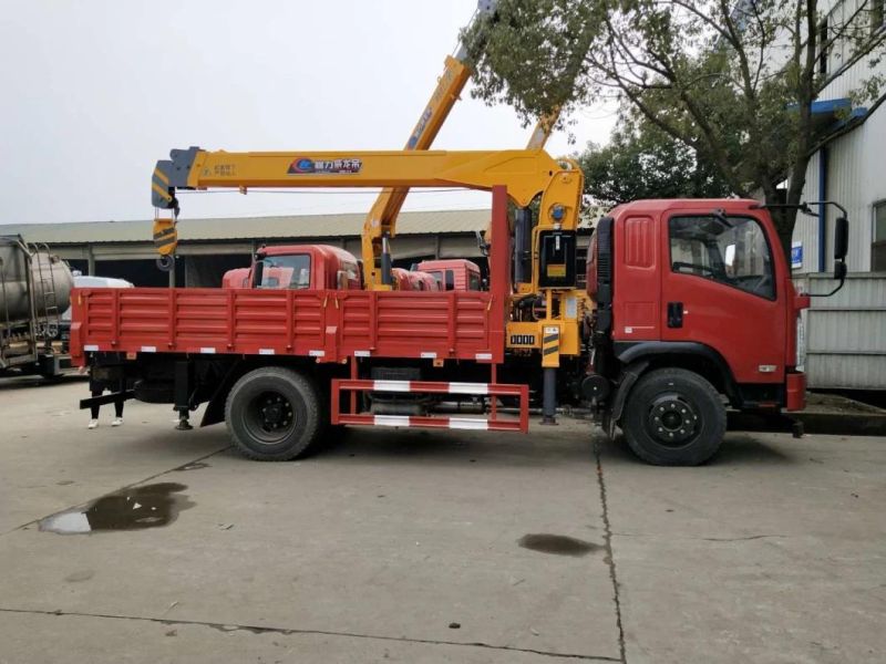 8000kg Mobile Truck-Mounted Crane