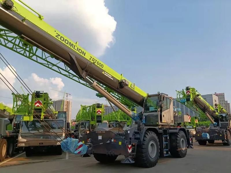 Zoomlion 40 Ton Mobile Crane Zrt400 Rough Terrain Crane