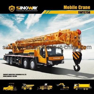 75 Ton Mobile Crane, Truck Crane with Cummins Engine